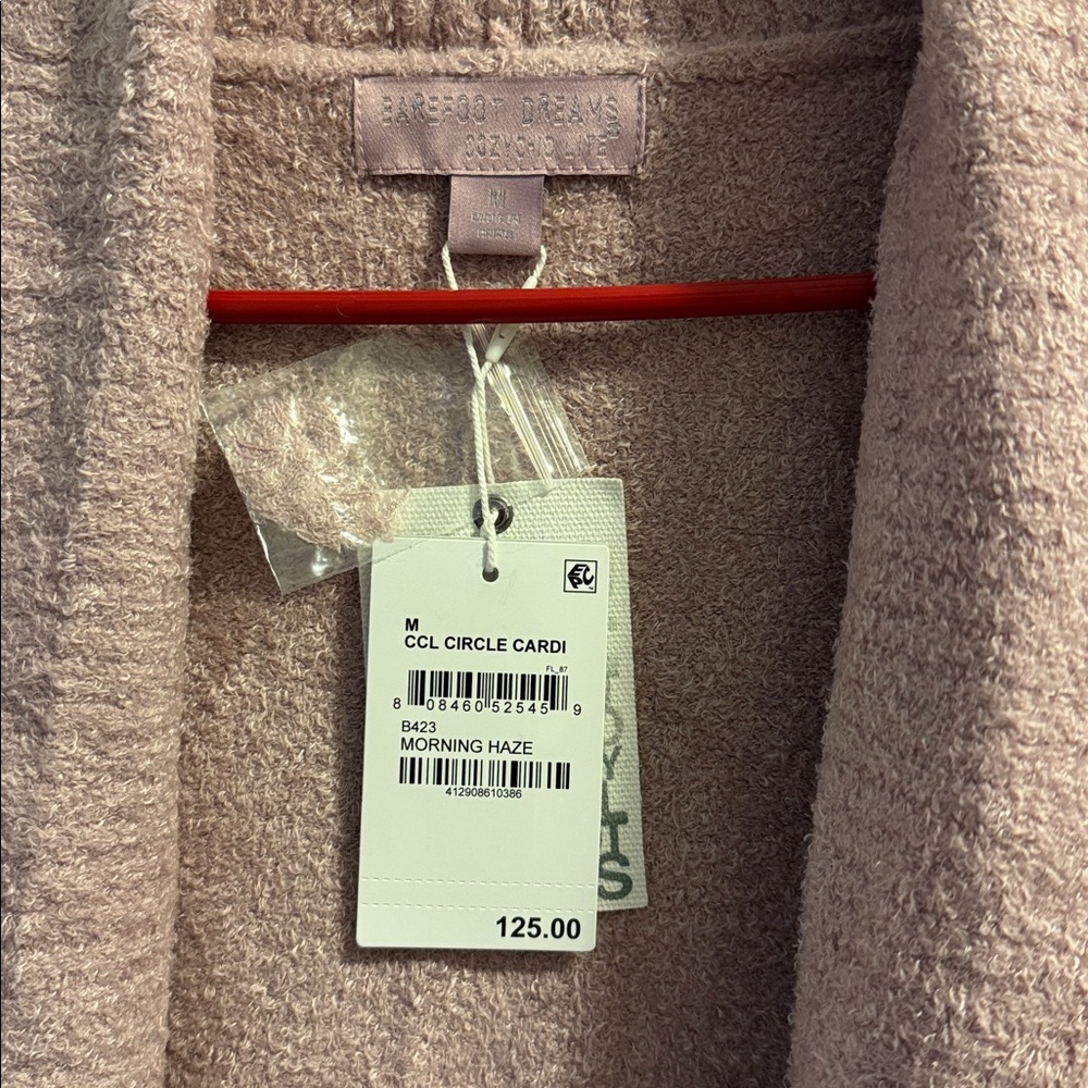 Barefoot Dreams Pink Cardigan NWT - Picture 2 of 4
